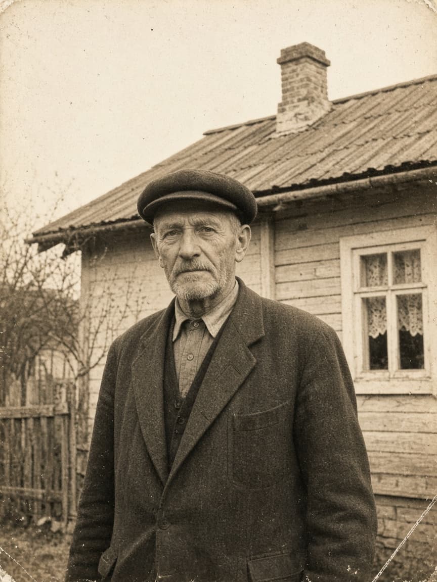 Исходное фото 1950-х годов